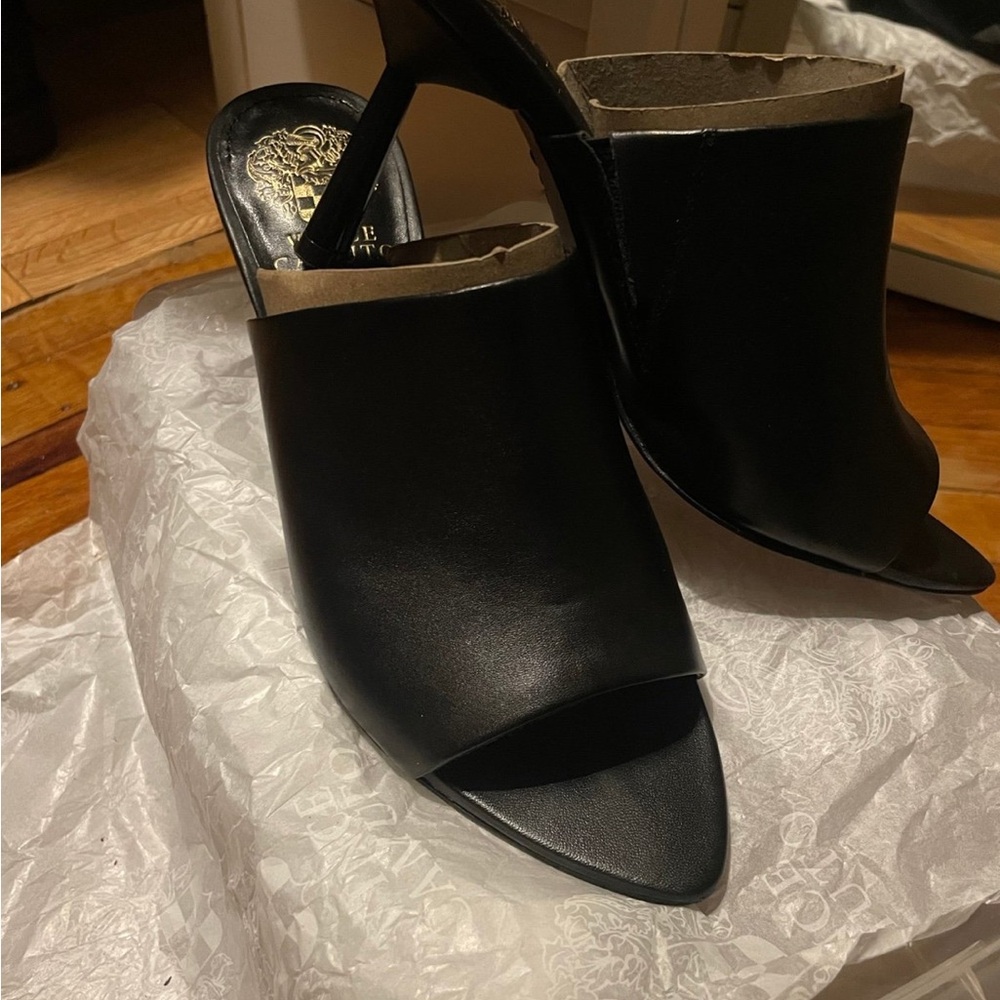 Vince Camuto Black Women's Mules